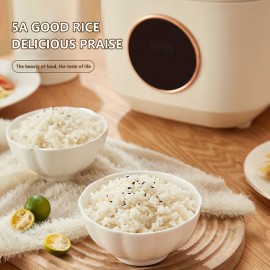 Home multifunctional large capacity 1.32gal rice cooker, fully automatic reservation steaming and cooking machine, with non stick inner pot, Home Meal Preparation, Steam Vegetables Appliance, Steam And Cook Machine, Compact Square Design, Minimalist Cookware, Busy Home Cooks