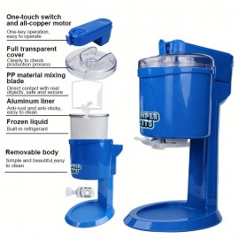 [Frozen Yogurt Maker] 0.634 Quart Ice Cream & Sorbet Gelato Maker Attachment for Mixer - Compatible with 1.057 Qt and Larger Stand Mixers - Frozen Yogurt