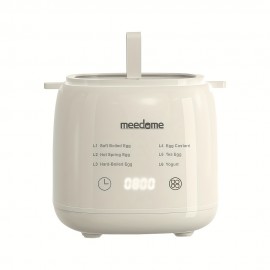 US standard egg cooker with automatic shut-off. Six modes are available, including soft-boiled eggs, steamed egg custard, yogurt-making, and a warming function. It has a non-slip base and is designed to be compact and convenient for home, office, Mini Egg Cooker, Electronic Egg Cooker, Small Egg Cooker, Quick Breakfast Maker, Office Kitchen Gadget, Compact Design, Modern Egg Steamer, Easy to Clean, Durable Construction, Multifunctional Cooker, Yogurt Maker, Small Households,