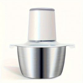 [Electric Meat Grinder] 2L Electric Meat Grinder & Vegetable Shredder | Onion, Garlic, Ginger, Chili, Fruit and Meat Wireless Food Processor