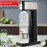 [Heavy-Duty Soda Maker] Hilton Heavy-Duty Stainless Steel Sparkling Water & Soda Maker | Non-Electric Carbonating Machine, Compatible with 1L PET Bottles & 60L CO2 Exchange Carbonators (Screw-in Compatible, for Home, Kitchen, Parties - CO2 Not Included)