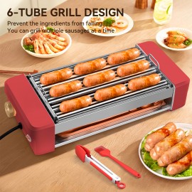 Electric 12 Hot Dog 5 Roller Commercial Sausage Grill Cooker Machine 800W, Food Service Equipment, Grilling, Compact Grill Cooker, Professionalgrade Machine, Commercialgrade Materials, Durable Construction, Multiring Grill, Barbecue Grill, Rotisserie Grill Kit with Motor, Grill Portable, Electric Barbecue Grill, Indoor Grill, Outdoor Cooking, Commercial Grilling, Multiring Design, Professionalgrade Equipment, Longlasting Grill, Heavyduty Materials, Grilling Machine,
