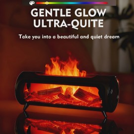 Flame Soundwave technology Aromatherapy Machine, Soundwave technology Diffuser, Soundwave technology Diffuser for Home, Soundwave technology Diffuser for Bedroom, Soundwave technology Diffuser for Living Room, Soundwave technology Diffuser for Offic