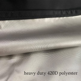 Heavy-Duty Portable Ice Maker Machine Cover Compatible with Cube/ Nugget Makers, Freezer Cover for 50-2500 Daily Ice Production, 1689W Commercial/Residential Use (No Required)