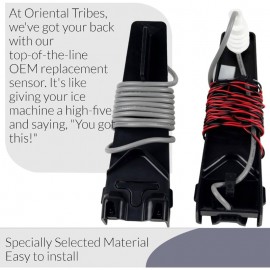 OEM 11-0540-2110-5401 Level Sensor - Compatible with Scotsman Machines, Non- Battery-Powered (9V) with Red/ Wires & Connector Plug - Easy Installation, Durable Design for Precise Level Control - Compatible with Scotsman Ice Makers & Coolers - Qualit