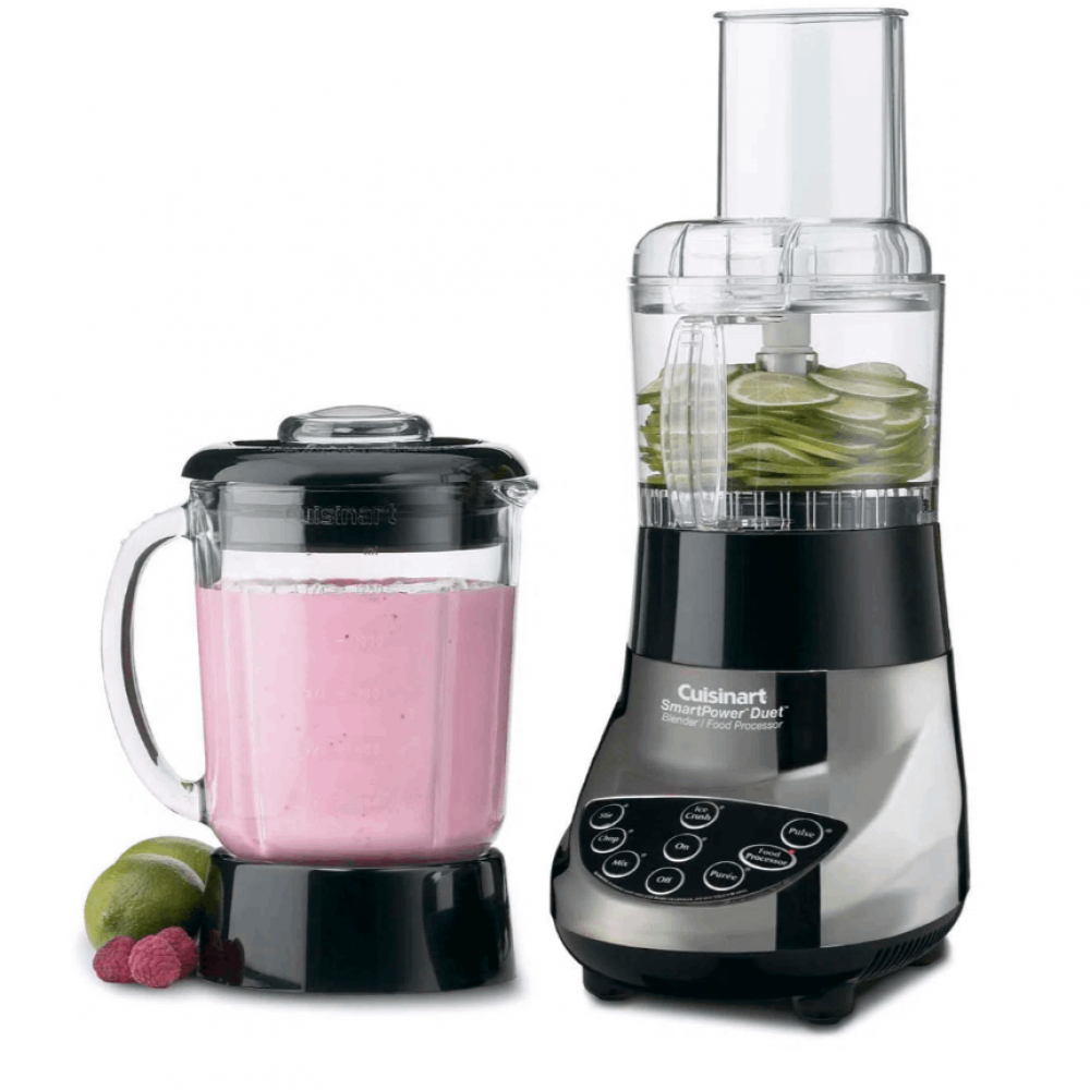 500W countertop blender and food processor combo, 7-speed touch control with LED display, 40oz glass jar, 3-cup work bowl, reversible slicing and shredding disc, ice crush mode, durable stainless blades, easy clean design, multi-function kitchen appliance for smoothies, soups, sauces, chopping, Black Friday, Christmas