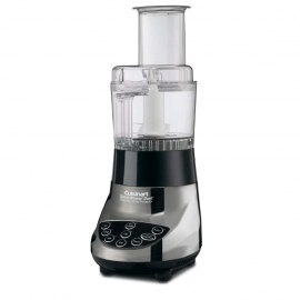 500W countertop blender and food processor combo, 7-speed touch control with LED display, 40oz glass jar, 3-cup work bowl, reversible slicing and shredding disc, ice crush mode, durable stainless blades, easy clean design, multi-function kitchen appliance for smoothies, soups, sauces, chopping, Black Friday, Christmas