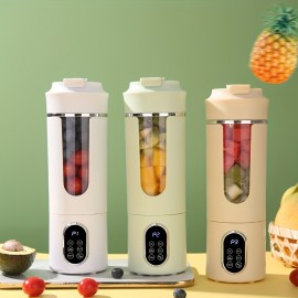 USB- Portable Electric Juicer & Blender - Mini Handheld Fruit/ Vegetable Juice Maker with One-Touch Cleaning, USB-C, Ice Crushing for Smoothies, Milkshakes, Slushies - Compact Blender for On-the-Go Drinks, Smoothie Blender Portable, Fresh Juice, Portable Smoothie Blender, Portable Blender Smoothie, Portable Blender For Smoothies, Heavy Duty Blender, Portable Smoothie Maker, Smoothie Mixer Cup, Juicer Smoothie, Smoothie Cup Blender, Smoothie Maker Portable, Hand Juicer,