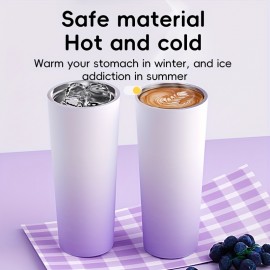 Portable Blender Juice Cup for Shakes and Smoothies, 21.9oz|650ml Free Travel Cup and Lid, Durable Stainless Steel Blades for Powerful Blending Performance, keep cold&heat | Powerful crushed ice function, safety anti-mistouch design, 20-blade head