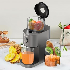 Powerful Centrifugal Juicer Machine - Wide Mouth Feed Chute for Easy Fruit And Vegetable Extraction, Cold Press Juicer, Pulp-Juice Separation, Easy Cleaning, BPA-Free, for Vegetable And Fruit, Easy to Clean with Brush, High Juice Yield, Healthy