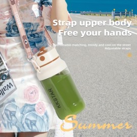 [800ml Large Capacity Juice Cup] 800ml Large Capacity Juice Cup with 14-Leaf Blades, Quick-Freeze Fresh Fruit Smoothie, One-Press Operation (Portable Leak-Proof + Direct Drinking Design), Perfect for Fitness, Outdoor Picnics, Family Gatherings, and Office Hydration - Lightweight, Efficient, and Easy to Clean, Juice Blende