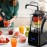 Commercial Quiet Blender | 61oz Smart Blender | Kitchen Blender with Soundproof | 5 Auto Programs | 1.8L Thickened Safe Jar | Triple Noise Reduction | Removable Splash Guard | Continuous Heavy-Duty Use, Self-Cleaning for Smoothies & Soups