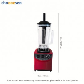 Heavy-Duty Multi-Purpose Blender & Juicer - Powerful Motor for Smoothies, Ice Crushing, Meal Prep - Compact Design with Easy-Clean Blades - Ideal for Home, Commercial Kitchens, Cafes, Restaurants - US Plug (110V) - Durable Construction