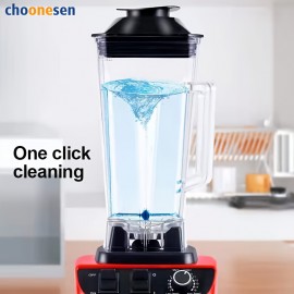 Heavy-Duty Multi-Purpose Blender & Juicer - Powerful Motor for Smoothies, Ice Crushing, Meal Prep - Compact Design with Easy-Clean Blades - Ideal for Home, Commercial Kitchens, Cafes, Restaurants - US Plug (110V) - Durable Construction