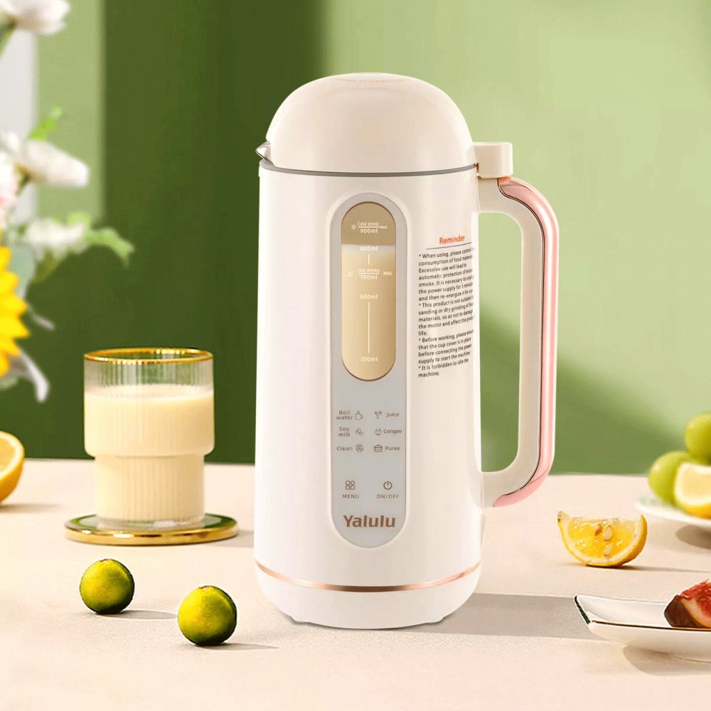 Corded Electric Soy Milk Maker: The Ultimate Automatic Nut and Soybean Juicer Kettle for Fresh Nutritious Drinks