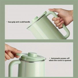 Mini Soybean Milk Maker, Portable Soy Milk Machine With 8 Functions, Juicer Maker, Free Filtering, Self Cleaning And 110V For Household