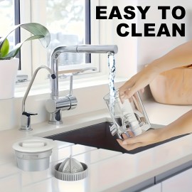 USB Charging Multifunctional Juicer, Automatic Juice Separation, Compact Portable Fresh Orange Juice Cup for Home Use, Fresh Juice Maker, Home Juicer, Sleek Juicer Cup, Compact Design, Easy To Clean, Small Juicer, Home Cooks, Healthconscious Users