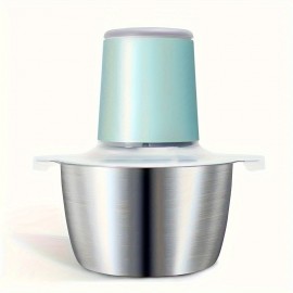 [Electric Meat Grinder] 2L Electric Meat Grinder & Vegetable Shredder | Onion, Garlic, Ginger, Chili, Fruit and Meat Wireless Food Processor