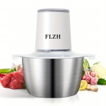 [Electric Meat Grinder] 2L Electric Meat Grinder & Vegetable Shredder | Onion, Garlic, Ginger, Chili, Fruit and Meat Wireless Food Processor